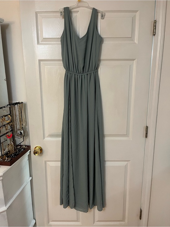 Show Me Your MuMu Dresses & Skirts - Show Me Your MuMu Sage Green V-Neck Bridesmaid Dress